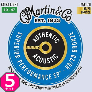 5Zbg Martin MA170 Superior Performance Extra Light 010-047 80/20 Bronze }[` ARM