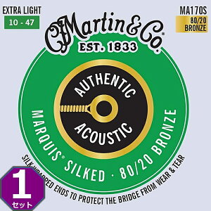 Martin MA170S Marquis Silked Extra Light 010-047 80/20 Bronze }[` ARM