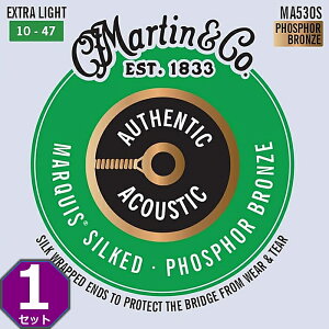Martin MA530S Marquis Silked Extra Light 010-047 Phosphor Bronze }[` ARM