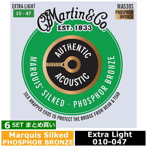 6Zbg Martin MA530S Marquis Silked Extra Light 010-047 Phosphor Bronze }[` ARM