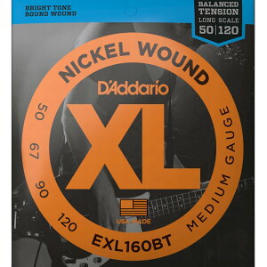D'Addario EXL160BT Balanced Tension Nickel Wound 050-120 Long Scale __I x[X