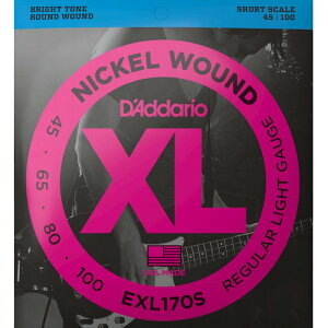D'Addario EXL170S Nickel Wound 045-100 Short Scale __I x[X