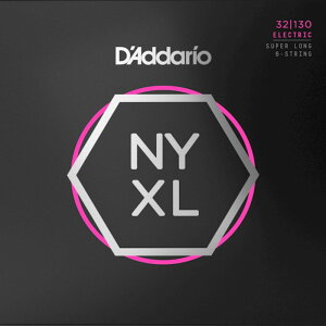 6弦用 D'Addario NYXL32130SL Bass Strings 032-130 Super Long Scale ダダリオ ベース弦