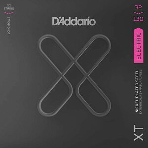 6弦用 D'Addario XTB32130 XT Nickel 032-130 Long Scale ダダリオ コーティング弦 ベース弦