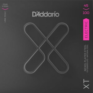 D'Addario XTB45100 XT Nickel 045-100 Long Scale ダダリオ コーティング弦 ベース弦
