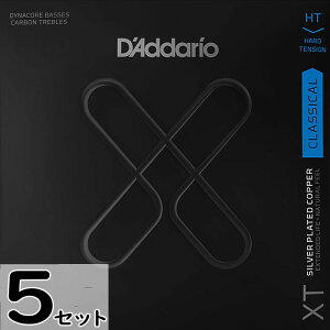 5�Z�b�g D'Addario XTC46FF Classical Dynacore Carbon Hard Tension �_�_���I �R�[�e�B���O�� �N���V�b�N��
