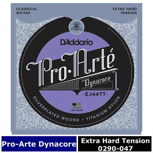 D'Addario EJ44TT Pro Arte Dynacore Titanium Trebles Extra Hard �_�_���I �N���V�b�N��