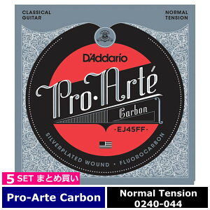 5�Z�b�g D'Addario EJ45FF Pro-Arte Carbon Dynacore Basses Normal �_�_���I �N���V�b�N��