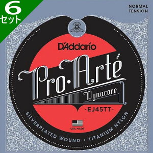 6Zbg D'Addario EJ45TT Pro Arte Dynacore Titanium Trebles Normal __I NVbN