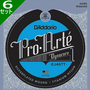6Zbg D'Addario EJ46TT Pro Arte Dynacore Titanium Trebles Hard __I NVbN