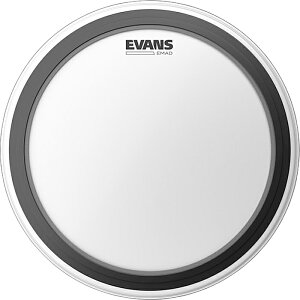 EVANS EMAD Coated Bass Drumhead �G���@���X �o�X�h�����w�b�h 18/20/22/24/26