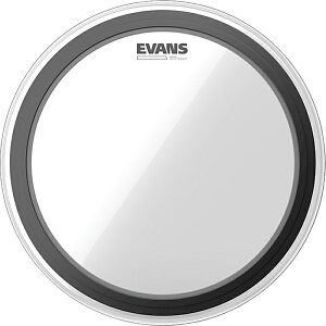 EVANS EMAD Heavyweight Clear Bass Drumhead �G���@���X �o�X�h�����w�b�h 18/20/22/24/26