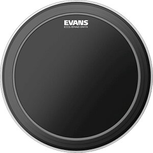 EVANS EMAD Onyx Bass Drumhead �G���@���X �o�X�h�����w�b�h 20/22/24