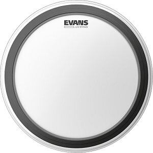 EVANS UV EMAD Coated Bass Drumhead �G���@���X �o�X�h�����w�b�h 16/18/20/22/24/26