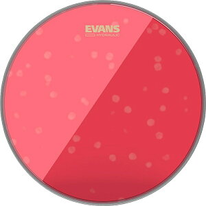 EVANS Hydraulic Red Drumhead 2-ply �G���@���X �h�����w�b�h 6"/8"/10"/12"/13"/14"/15"/16"/18"/20"