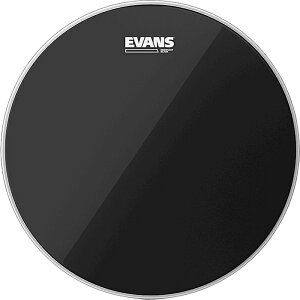 EVANS Resonant Black Drumhead �G���@���X �h�����w�b�h 6/8/10/12/13/14/15/16/18
