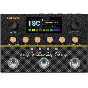 NUX Amp Academy Stomp �j���[�G�b�N�X �A���v�V�~�����[�^�[/�}���`�G�t�F�N�^�[