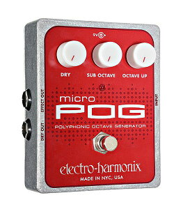 Electro-Harmonix Micro POG Polyphonic Octave Generator GNgn[jNX |tHjbN IN^[u WFl[^[