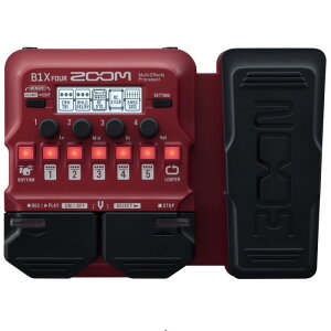Zoom B1X FOUR Bass Multi-Effects Processor Y[ x[Xp}`GtFN^[