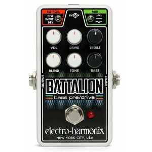 Electro-Harmonix Nano Battalion �G���N�g���n�[���j�N�X �x�[�X �v���A���v/�I�[�o�[�h���C�u