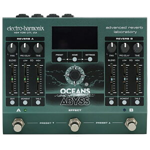 Electro-Harmonix Oceans Abyss Advanced Reverb Laboratory �G���N�g���n�[���j�N�X ���o�[�u ���[�N�X�e�[�V����