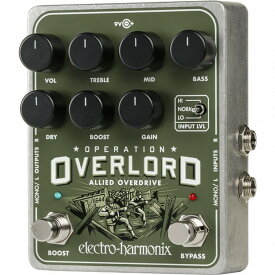 Electro-Harmonix Operation Overlord エレクトロハーモニクス ステレオ オーバードライブ/ディストーション