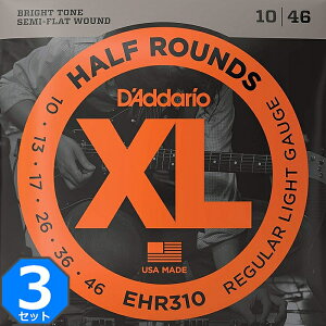 3Zbg D'Addario EHR310 Half Rounds 010-046 __I n[tEh GLM^[