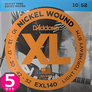 5Zbg D'Addario EXL140 Nickel Wound 010-052 __I GLM^[