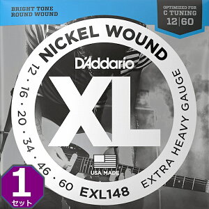 D'Addario EXL148 Nickel Wound 012-060 ダダリオ エレキギター弦