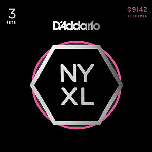 3ZbgpbN D'Addario NYXL0942-3P Super Light 009-042 __I GLM^[