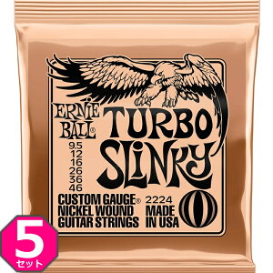 5Zbg ERNIE BALL #2224 Turbo Slinky 009.5-046 A[j[{[ GLM^[
