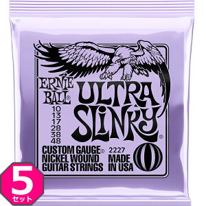 5Zbg ERNIE BALL #2227 Ultra Slinky 010-048 A[j[{[ GLM^[