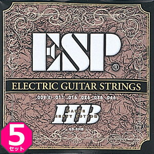 5セット ESP GS-6HB 009-046 イーエスピー エレキギター弦