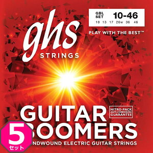 5セット GHS Boomers GBL 010-046 ジーエイチエス エレキギター弦