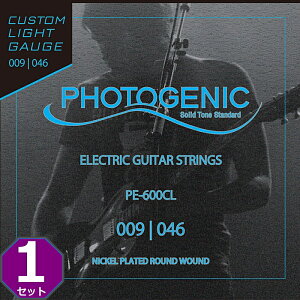 Photogenic PE-600CL 009-046 Custom Light フォトジェニック エレキギター弦