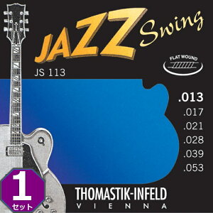 Thomastik-Infeld JS113 JAZZ SWING Flat Wound 013-053 g}XeBbNCtFg tbgEh GL