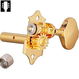 Gotoh SEP770-XG L3R3 ゴトー ギターペグ スロッテッドヘッド用 3対3 X-Finishゴールド(ボタンオプション対応）