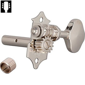 Gotoh SEP780-XN L3R3 ゴトー ギターペグ スロッテッドヘッド用 3対3 X-Finishニッケル(ボタンオプション対応）