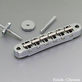 Gotoh Ti103B-C Tune-o-matic Bridge ゴトー ブリッジ セリアゲ式ナッシュビルタイプ チタニウムサドル クローム