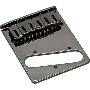 Gotoh GTC202-CK Telecaster Bridge ゴトー テレキャスターブリッジ スチールサドル コスモブラック