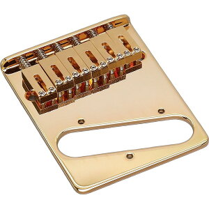 Gotoh GTC202-GG Telecaster Bridge ゴトー テレキャスターブリッジ スチールサドル ゴールド