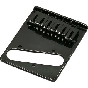 レフティ/左利き用 Gotoh GTC202-B Telecaster Bridge ゴトー テレキャスターブリッジ スチールサドル ブラック
