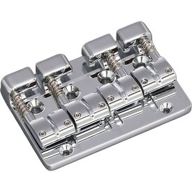 Gotoh J510BO-4 Bass Bridge ゴトー ベースブリッジ ブラスサドル/亜鉛プレート（カラーオプション対応）