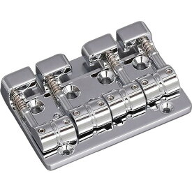 Gotoh J510SJ-4 Bass Bridge ゴトー ベースブリッジ スチールサドル/亜鉛プレート（カラーオプション対応）