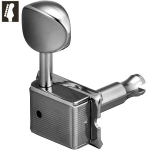 Gotoh SD91 Cosmo Black L6 ゴトー ギターペグ スタンダードポスト コスモブラック 6連(ペグボタンオプション対応)