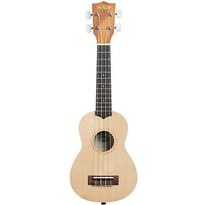 KALA Satin Mahogany Spruce Top Soprano Ukulele KA-15S-S �J�� �\�v���m�E�N����
