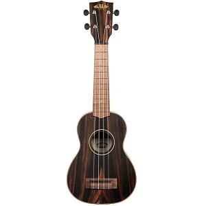 KALA Striped Ebony Soprano Ukulele KA-EBY-S �J�� �\�v���m�E�N����