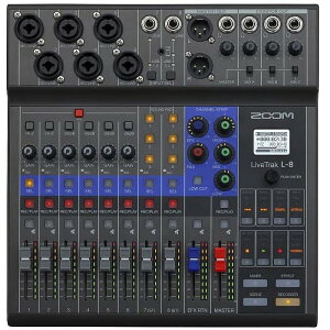 ZOOM LIVETRAK L-8 Y[ fW^~LT[/}`gbNR[_[