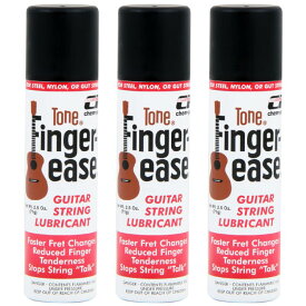 3本セット Tone Finger ease フィンガーイーズ ギター弦潤滑剤