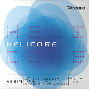 D'Addario Helicore Violin String H314 �_�_���I �o�C�I������ �w���R�A �o���� G�� 1/2M.1/4M.1/8M.3/4M.4/4M.